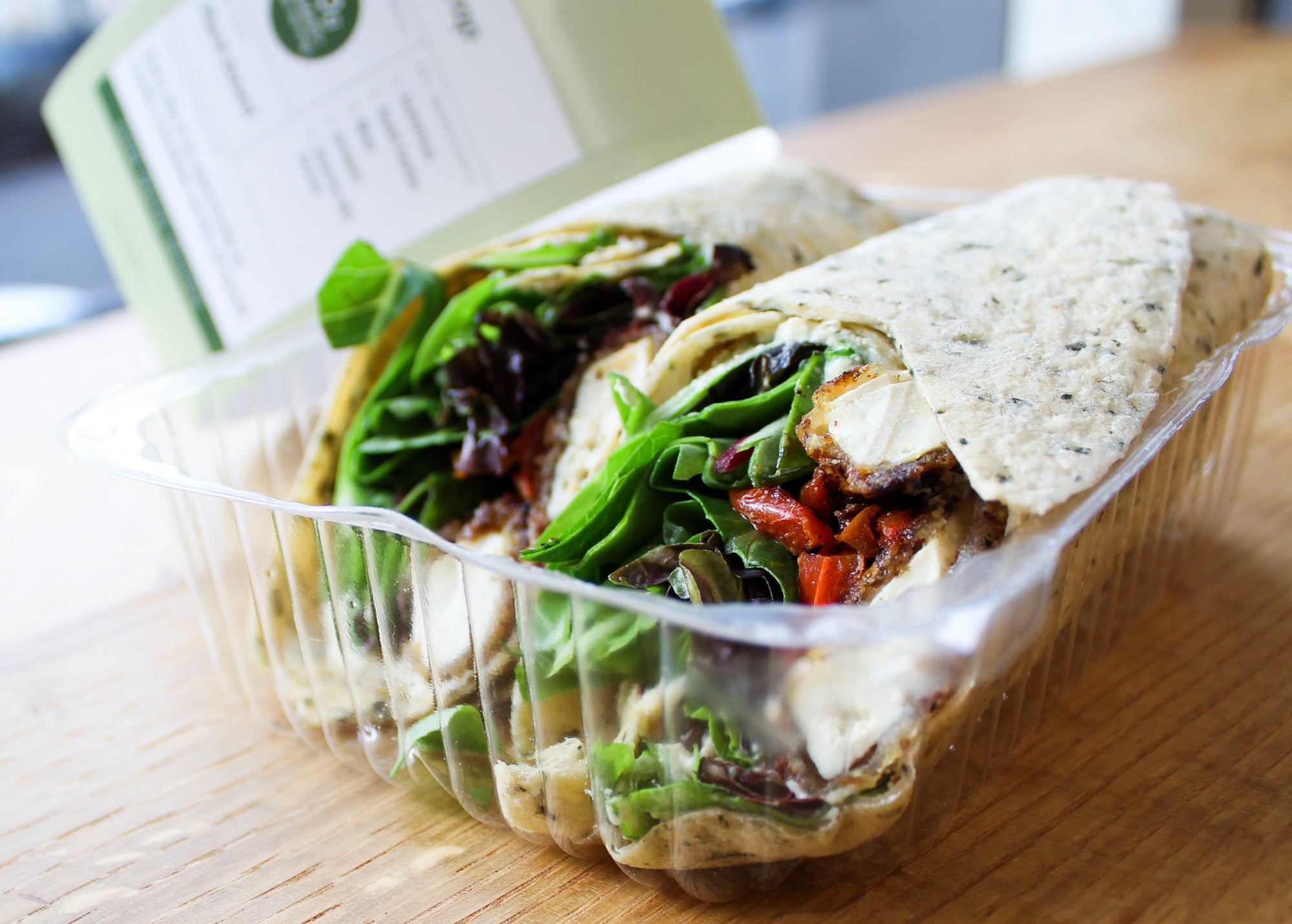 Pesto Power Wrap