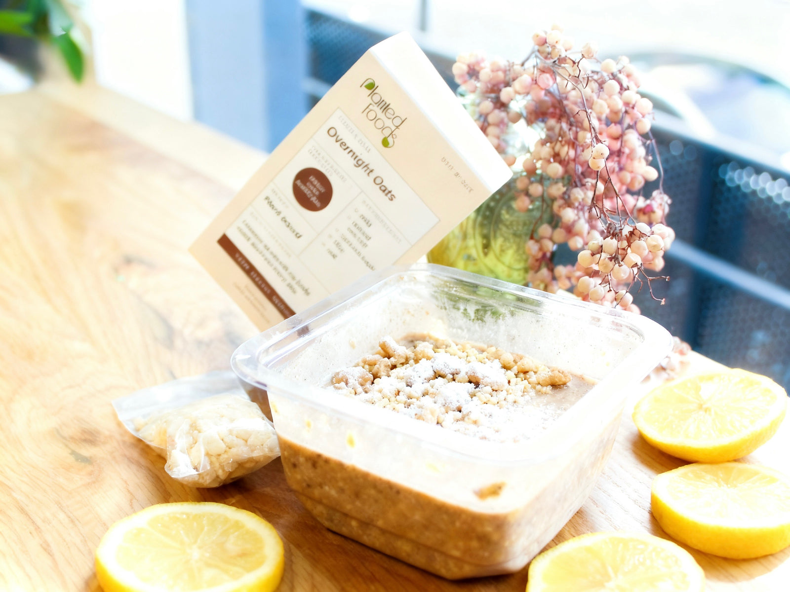 Lemon Sugar Cookie Overnight Oats